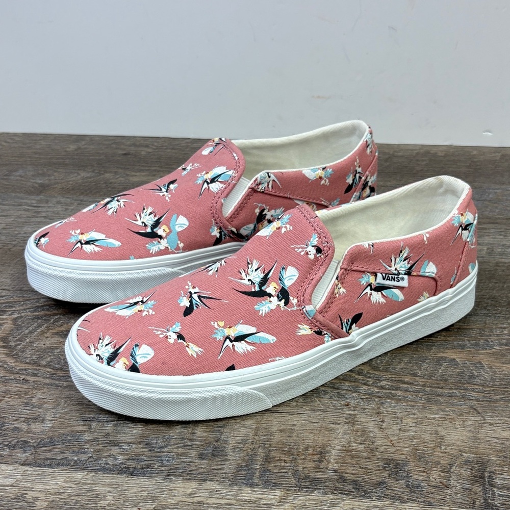 Vans Women’s Classic Slip-On – Tropical Floral Print – Size 8.5